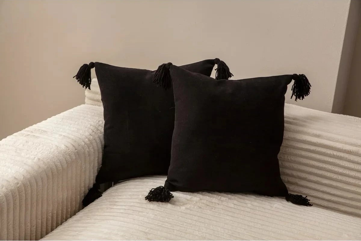 Set mbulesash për jastëkë (2 copë), ngjyrë e zezë, Evila Originals, Puskul