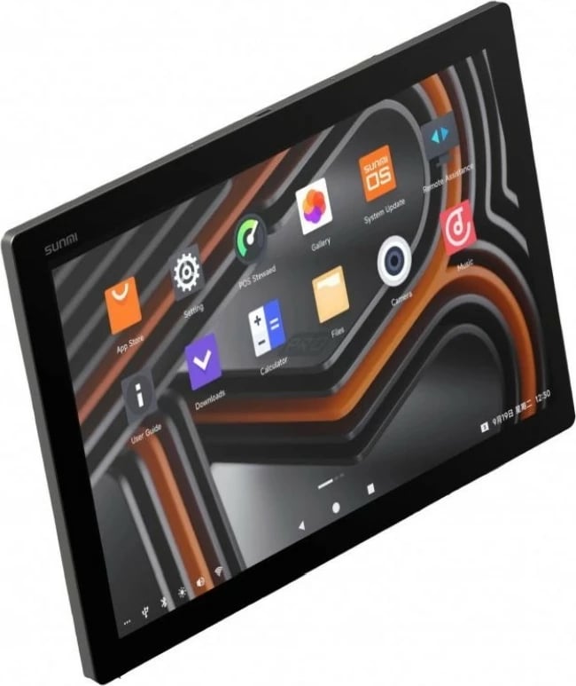 Monitor me prekje Sunmi, 15.6 inç, për T3/T3 80mm, i zi