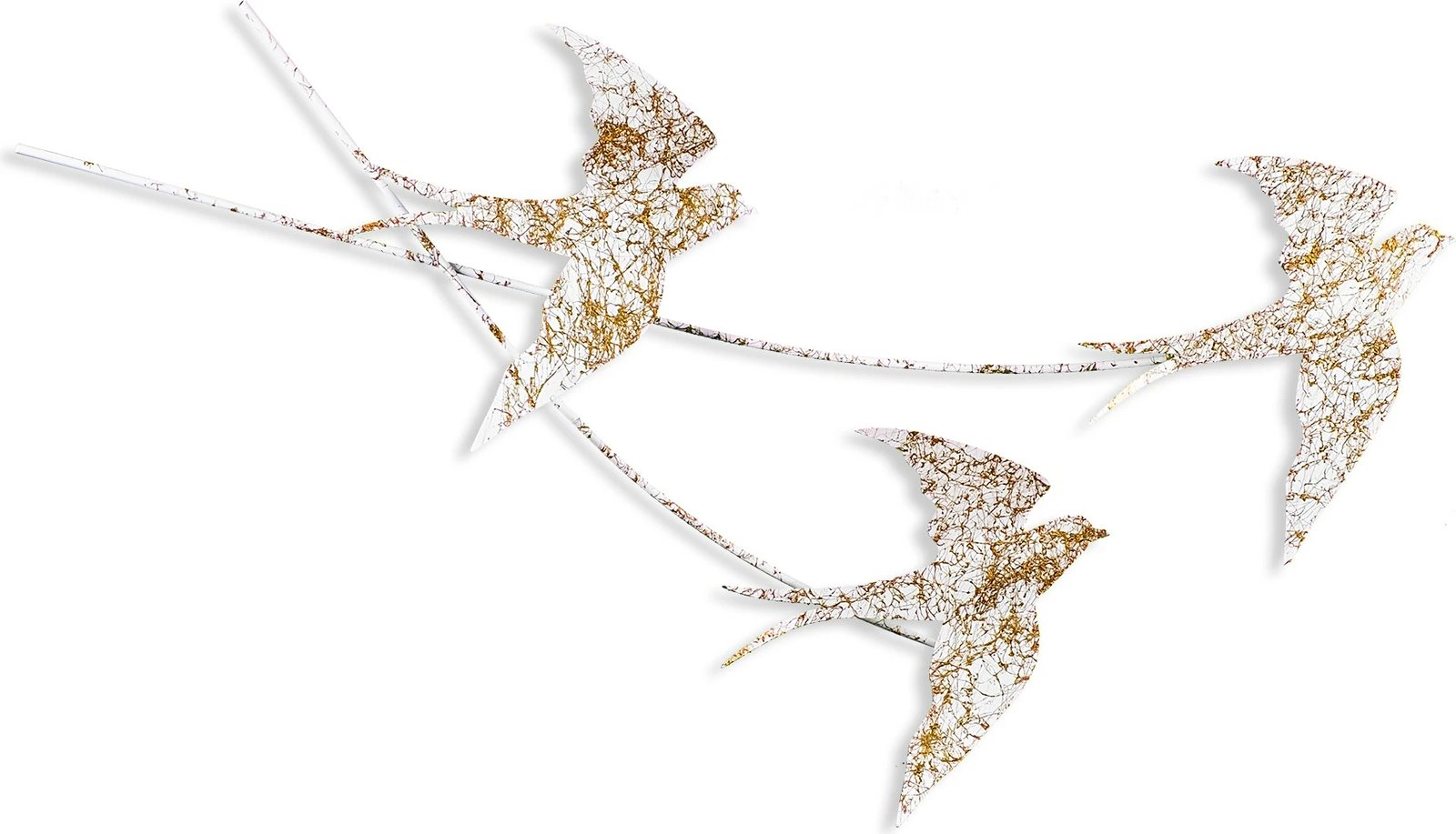 Aksesor dekorativ metalik për mur, Wallity, Wallow 6