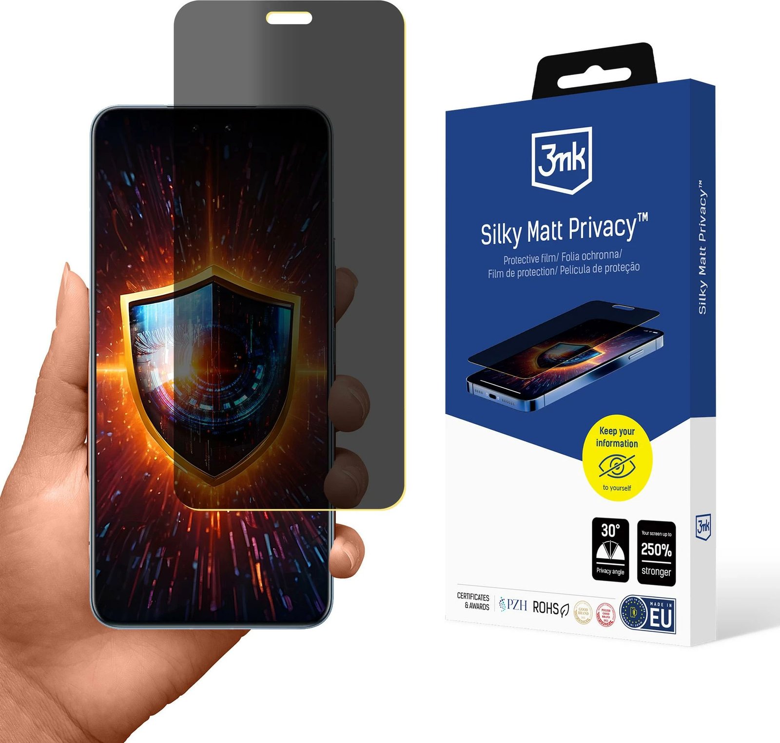 Mbështjellës privatësie 3mk Silky Matt Privacy për Xiaomi 14 Civi, Mat