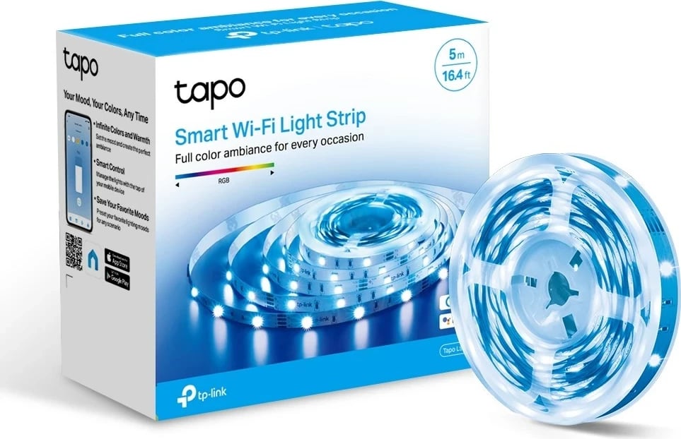 Dritë LED TP-Link Tapo L900-5, Smart Wi-Fi, 5m, Multingjyrëshe