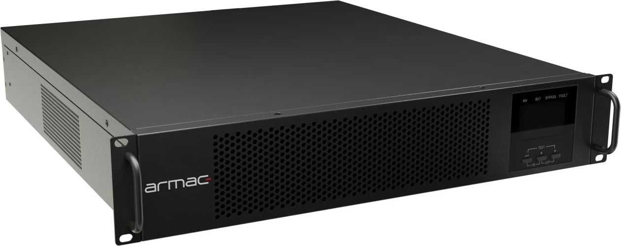 Kasë UPS Armac R/2000I/PF1/DF, 2000VA, 8x IEC C13, LCD, e zezë Kasë UPS Armac R/2000I/PF1/DF, 2000VA, 8x IEC C13, LCD, e zezë