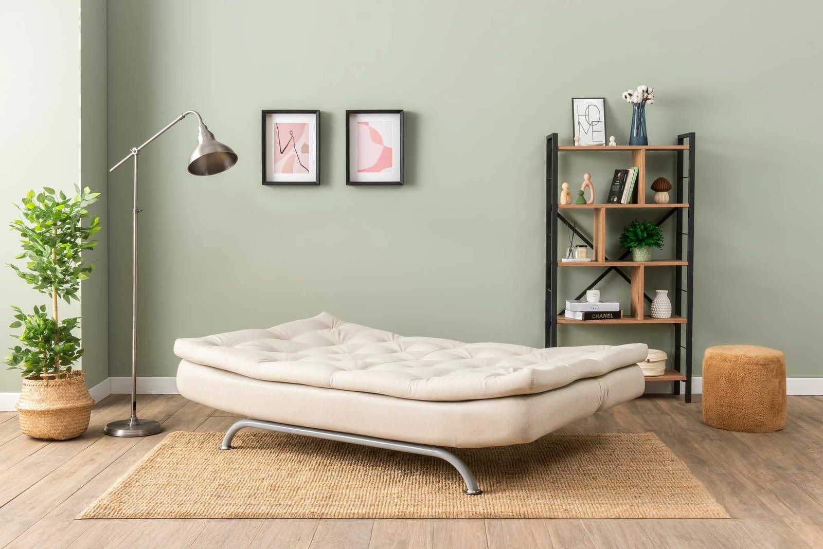 Divan-krevat treshe, Atelier del Sofa, Rivo, bezhë