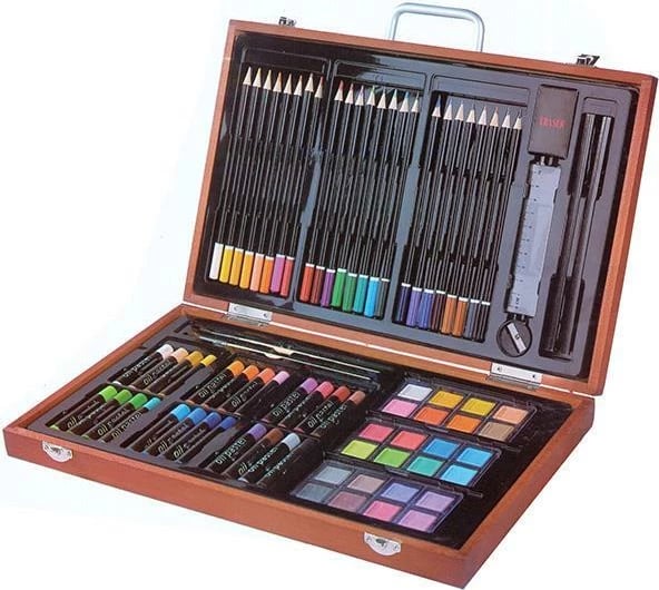 Set pikture NEXT 82 pjesë në kuti druri