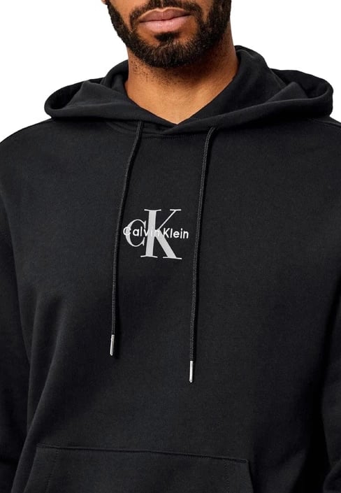 Duks për meshkuj Calvin Klein Jeans, i zi