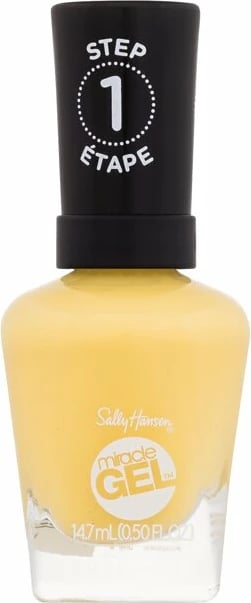 Llak për thonj për femra Sally Hansen Miracle Gel 768 Sunbrella e verdhë 14,7ml