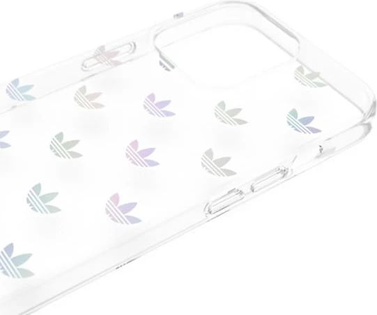 Mbështjellës Adidas OR SnapCase ENTRY për iPhone 13 Pro / 13 6.1", shumëngjyrësh, transparent