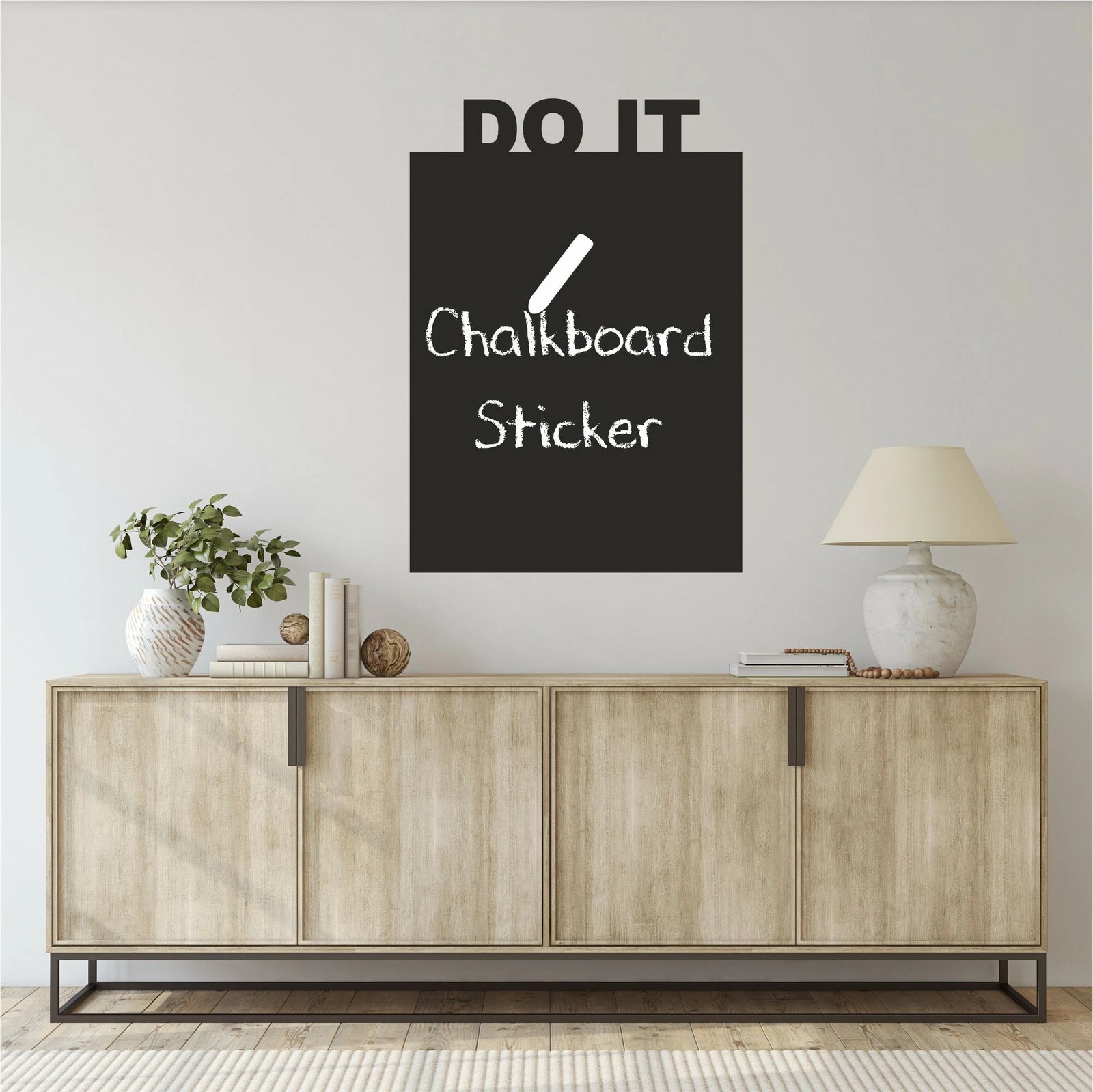 Sticker dekorativ për mur, ngjyrë e zezë, Wallity, MY-00106, 40x60cm