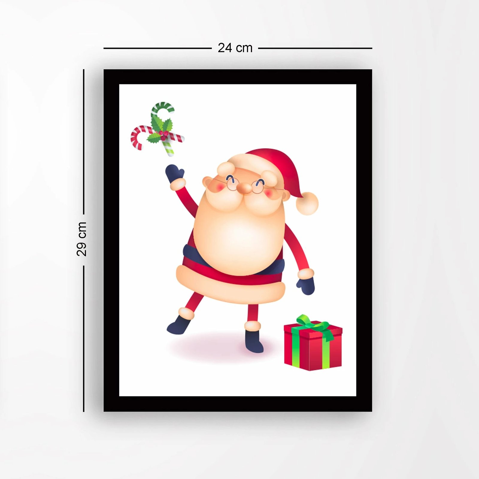 Pikturë dekorative me kornizë MDF, shumëngjyrëshe, Wallity, SC18301, 24x29cm