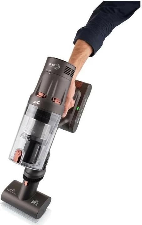 Fshesë me korrent pa kabllo ETA Terier 524790000, 25.2V, filter HEPA, e zezë