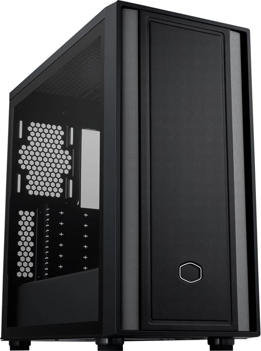 Kasë Cooler Master MasterBox 600 Lite, pa ventilatorë, e zezë