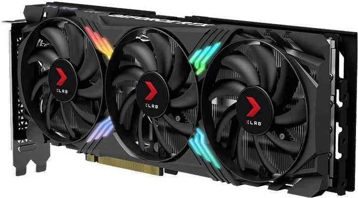 Kartelë grafike PNY GeForce RTX 4060 Ti XLR8 Gaming VERTO EPIC-X RGB Triple Fan 8GB, e zezë
