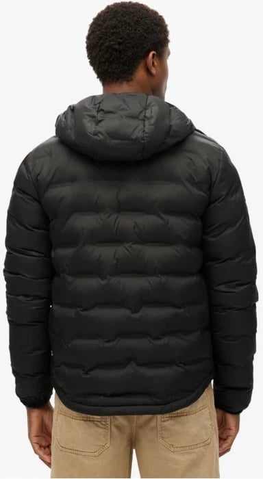 Jakne Superdry për meshkuj, e zezë