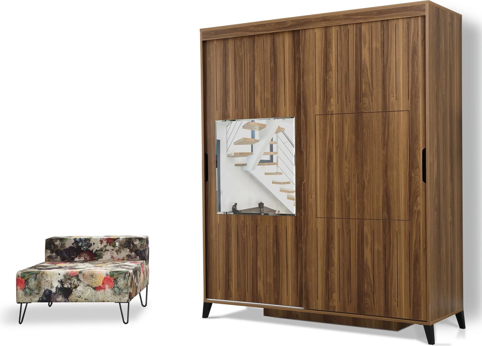 Dollap Walnut Skye Decor, Pasific Home Fuga 180