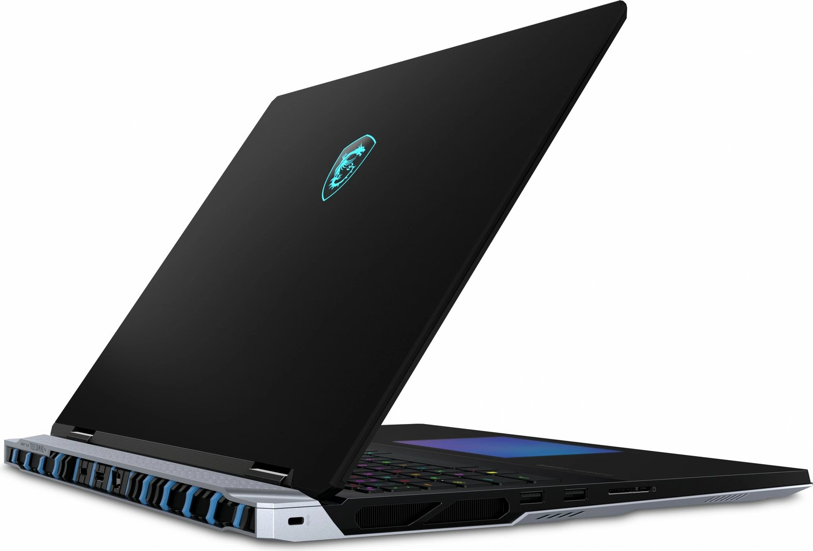Laptop MSI Titan 18 HX AI A2XWJG-656, Intel Core Ultra 9 285HX, RTX 5090, 64GB RAM, 6TB SSD, 18", black silver