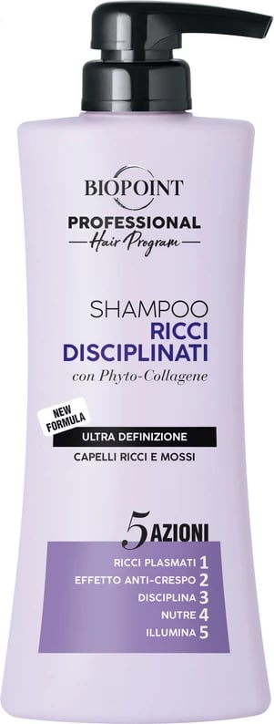 Shampo për flokë Biopoint Ricci Disciplinati, 400 ml