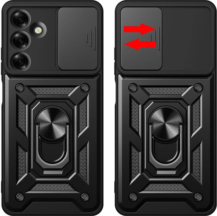 Mbështjellës Tech-Protect Camshield Pro për Samsung Galaxy M35 5G, i zi