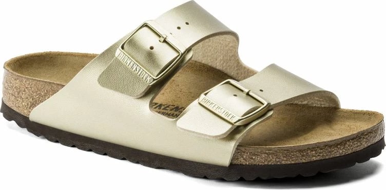 Papuqe femra Birkenstock, të arta
