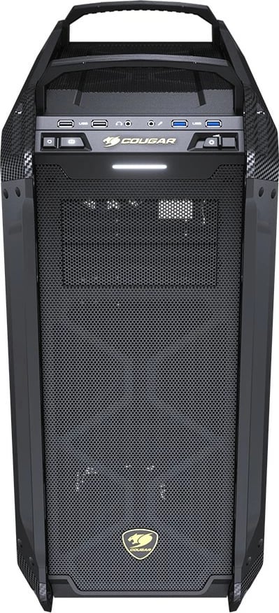 Kasë Cougar Panzer Max-G Full-Tower, e zezë