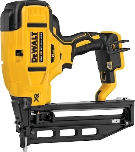 Makineri gozhduese DeWalt DCN662NT-XJ me bateri, 110 gozhda, e verdhë me kuti