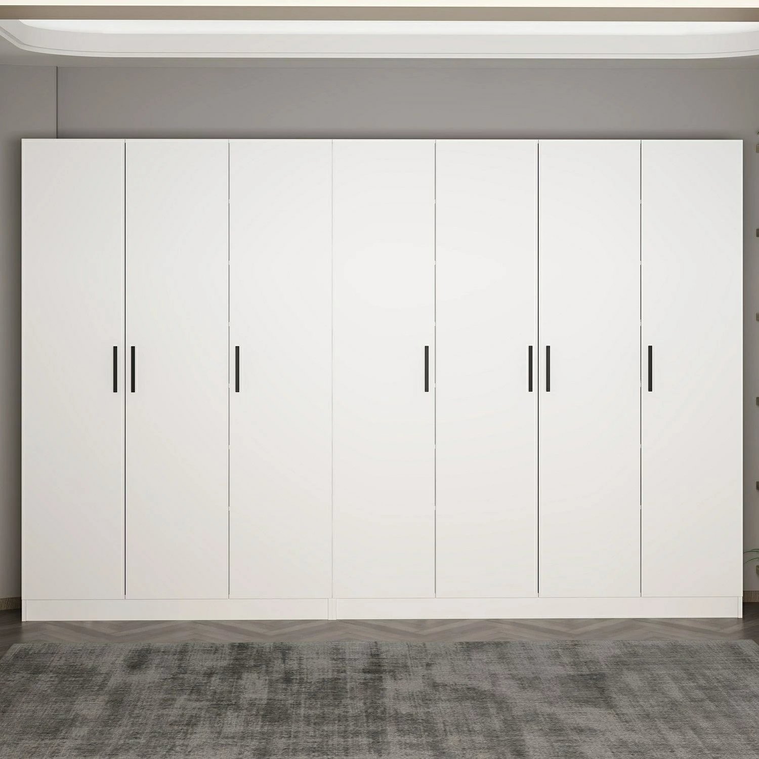 Stendë korridori Skye Decor, Noah - 8205, ngjyrë e bardhë