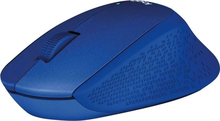 Maus, Logitech, M330 Silent Plus (910-004910), pa kabllo, USB 3.0, me butona anësorë, blu