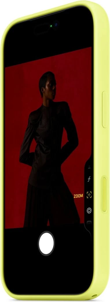 Mbështjellës silikon Apple MagSafe për iPhone 17 Pro, Neon Yellow