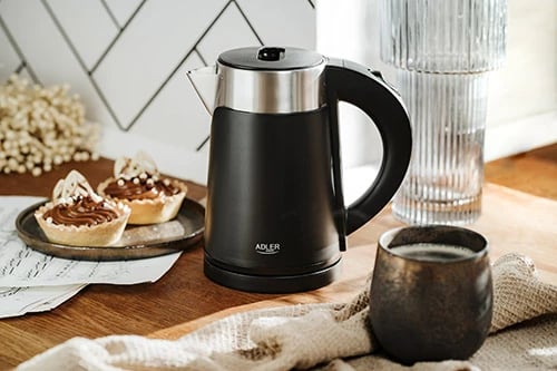 Zierëse uji elektrike, Adler AD 1372, 0.6L 800W, e zezë