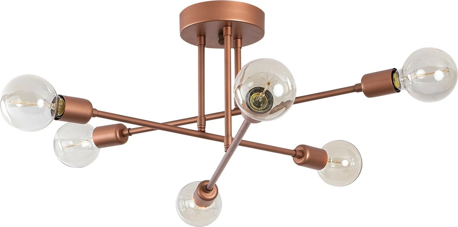 Llambë tavani Opviq, Flower, bakër, 173-AV