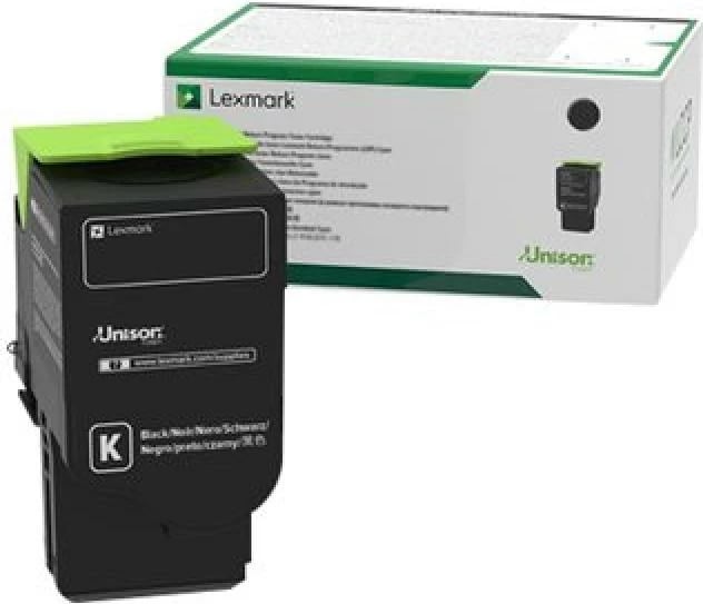 Toner Lexmark 78C2XK0 rendiment i lartë 5,500–8,800 faqe, e zezë