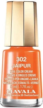 Llak për thonj MAVALA Jaipur 302 portokalli 5ml
