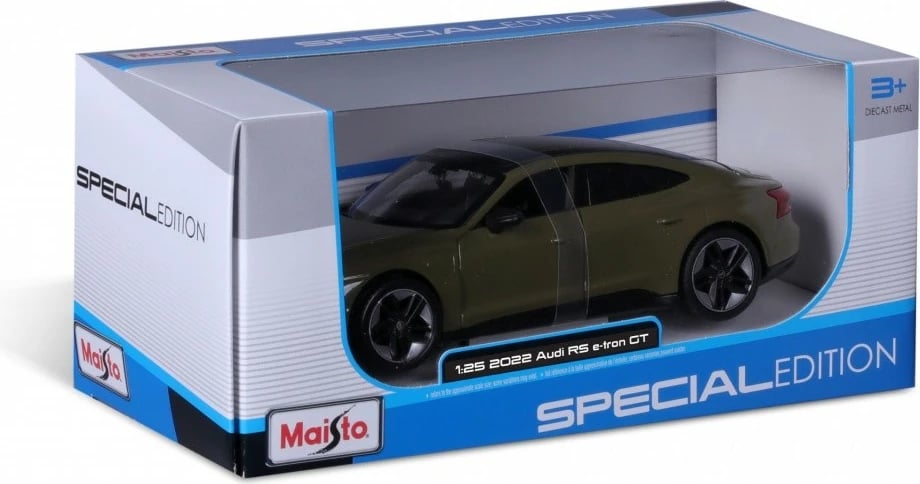 Model makine Maisto Audi RS E-Tron GT 2022, 1:25, Metal, Gjelbër