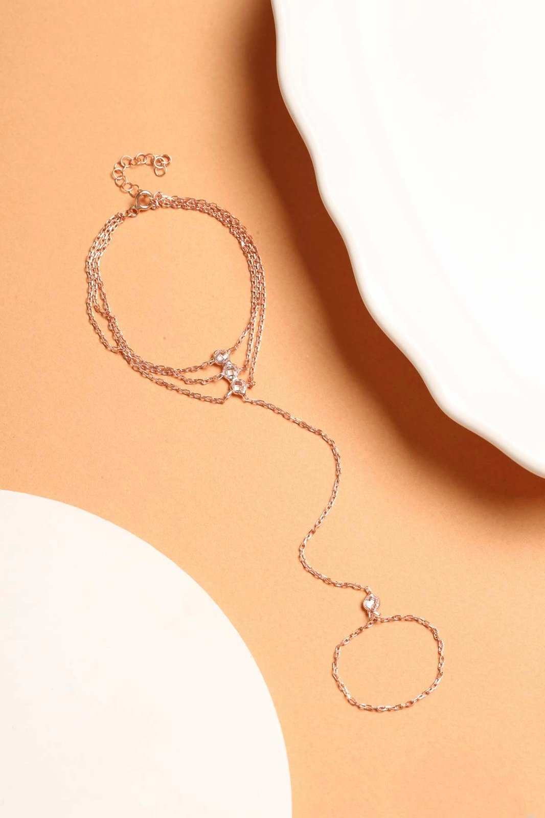 Zinxhir argjendi rozë gold Jumeon, TFNY65245R