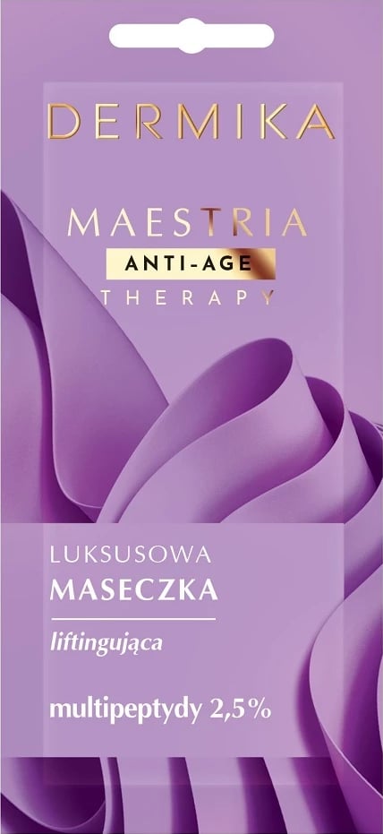 Maskë fytyre për femra Dermika Maestria Anti-Age Therapy Luxury Lifting Mask me Multipeptide 2.5%, 7g