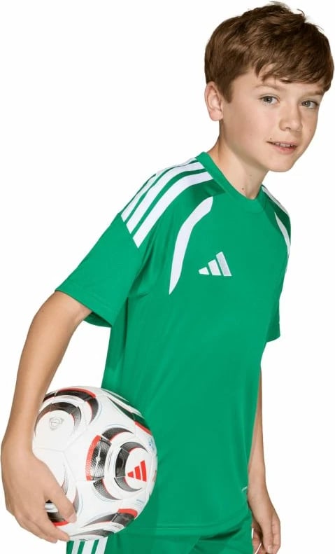 Fanellë futbolli për fëmijë adidas, e gjelbër