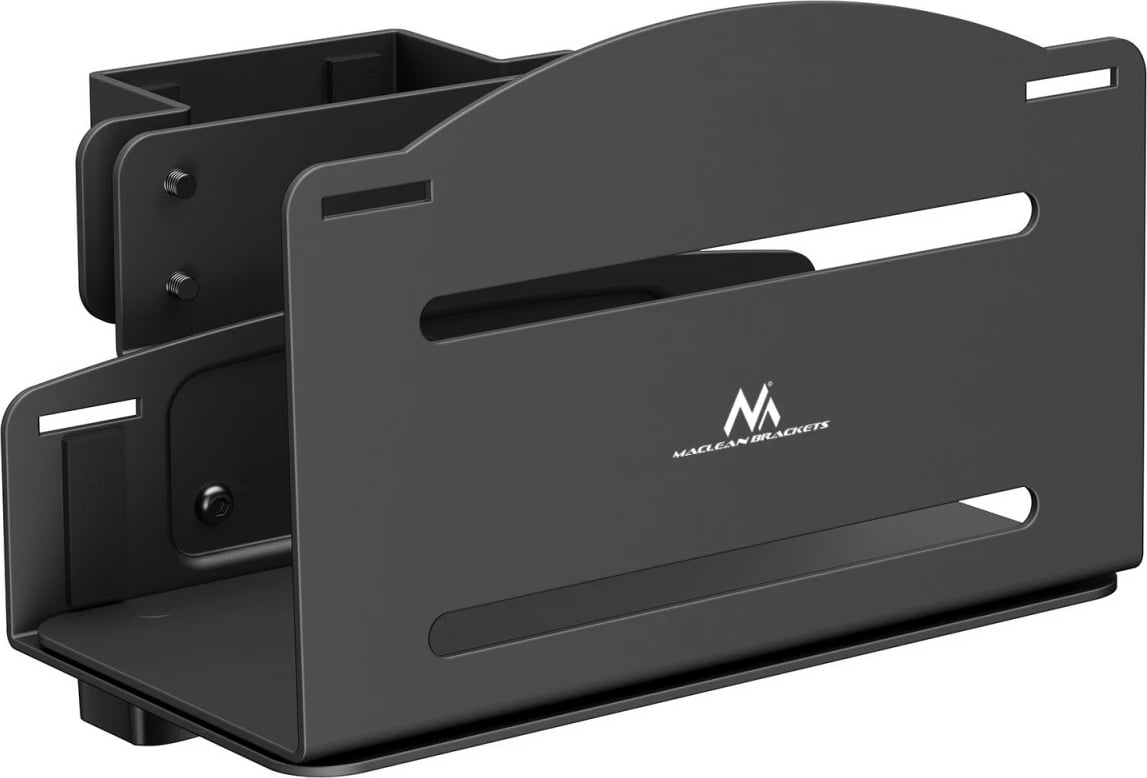 Mbajtës për kasë kompjuteri Maclean MC-116B, i zi