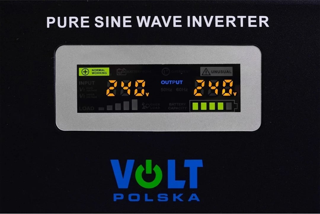 Invertor tensioni Volt Polska sinusPRO-500W, 12V/230V, 2 dalje AC, i zi