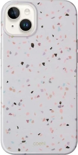 Mbështjellës UNIQ Coehl Terrazzo për iPhone 14 Plus, sand