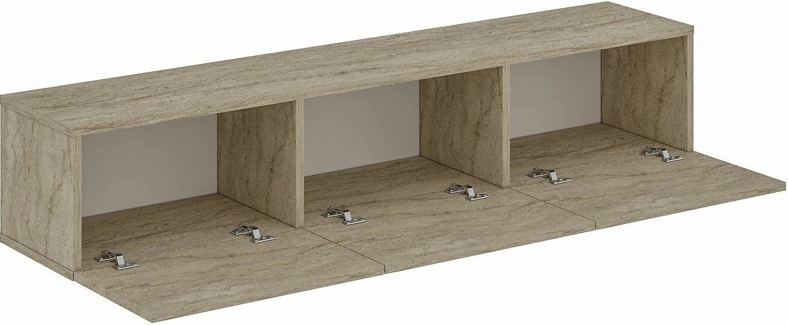 Komodë TV Skye Decor, ngjyrë travertin, Oscar