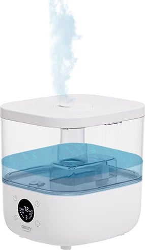 Lagështues ajri ultrasonik, Camry, CR 7973, depozitë 5L, ekran LED, aromaterapi, i bardhë