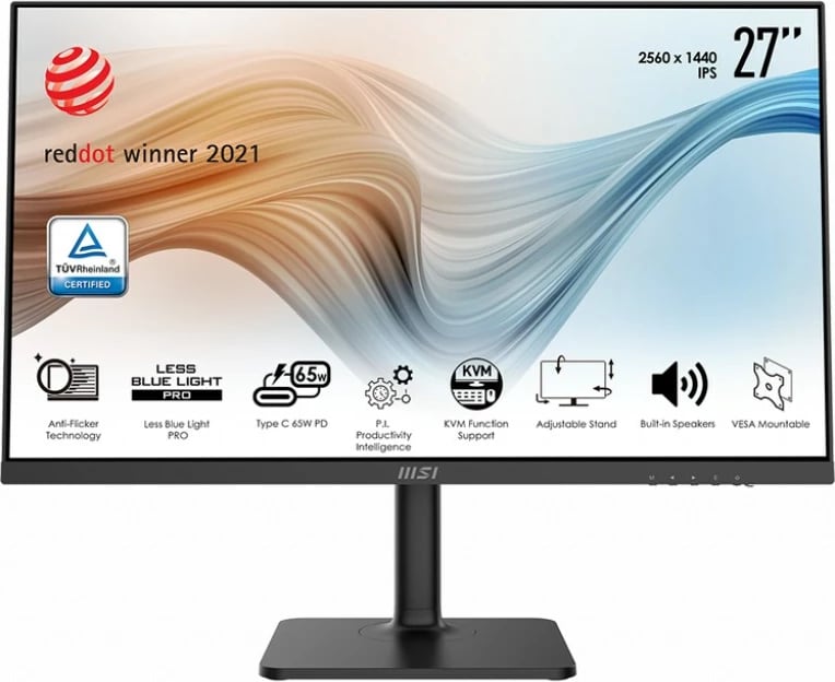Monitor Msi Modern MD272QP, 27", Quad HD LED, i zi 