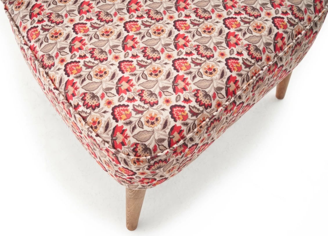 Karrige Wing Atelier del Sofa, model Viola Berjer Sardunya, shumëngjyrëshe