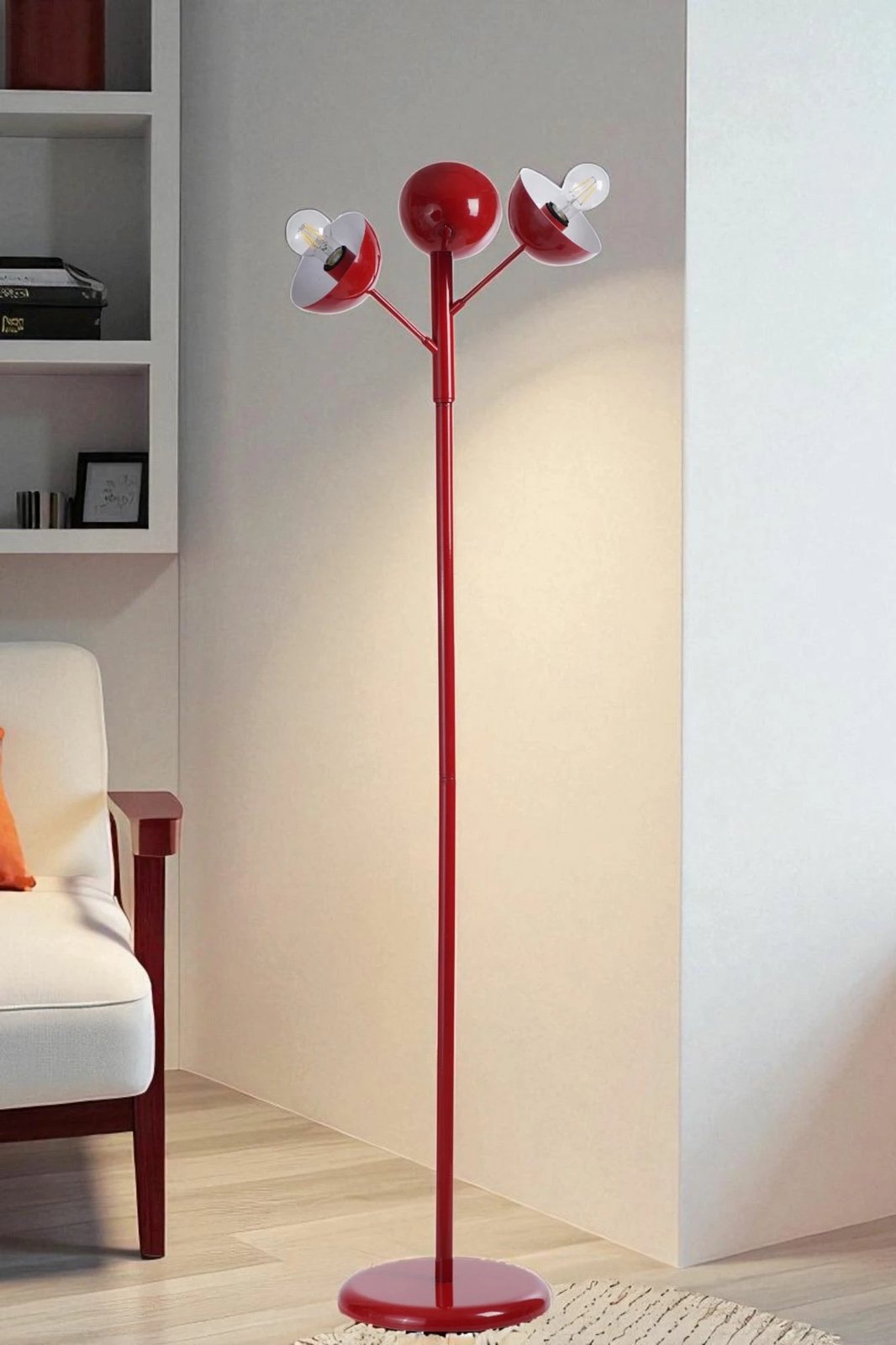 Llambë dyshemeje Opviq, e kuqe, 8949-4