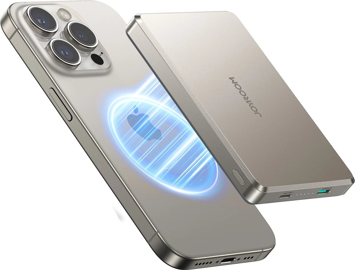 Powerbank Joyroom JR-PBM08 Pro 10000mAh ultra i hollë, titanium