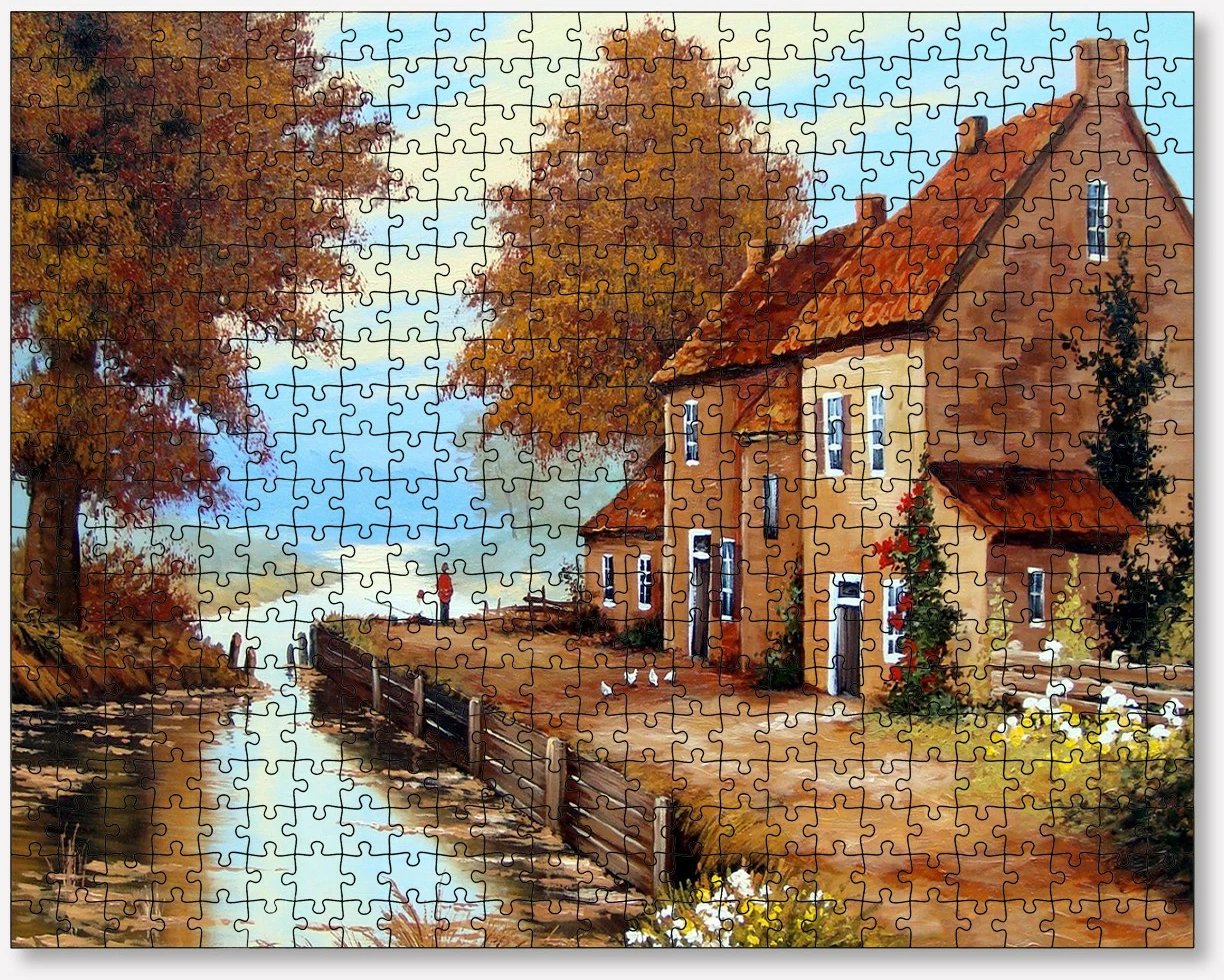 Puzzle 500 pjesësh, Evila Originals, PZL_05_500, shumëngjyrësh