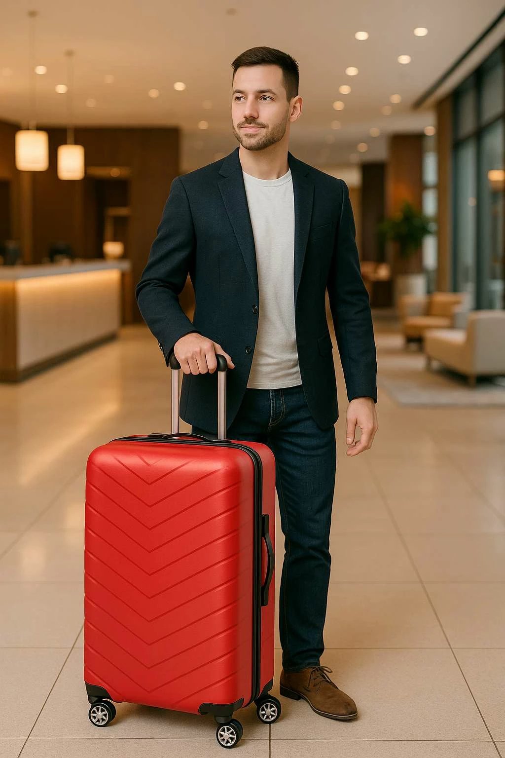 Valixhe e mesme, ngjyrë e kuqe, Zoozie Bags Wx-1001