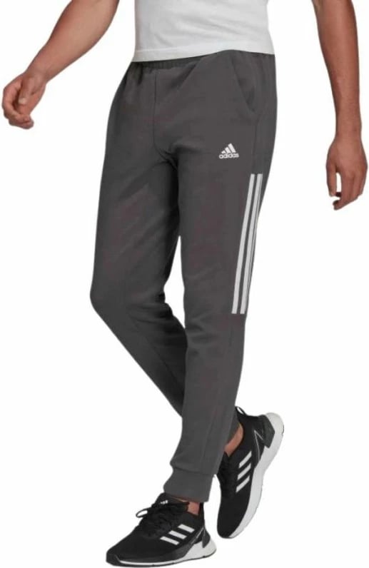Pantallona sportive për meshkuj adidas, ngjyrë grafit