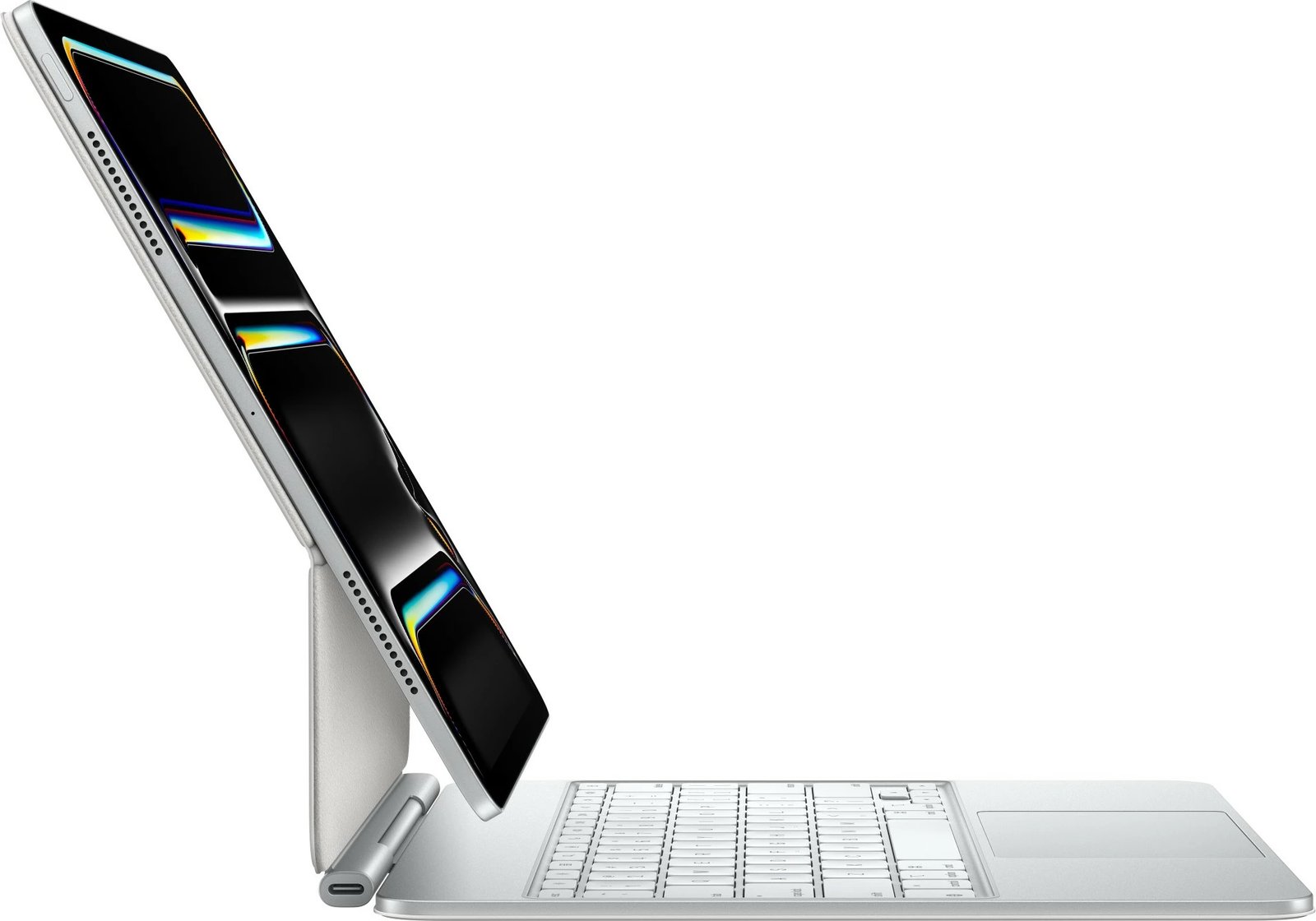 Tastierë Apple Magic për iPad Pro 13-inch (M4), US English, e bardhë