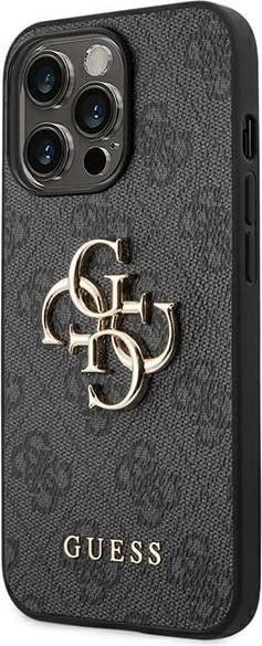 Mbështjellës Guess GUHCP14L4GMGGR për iPhone 14 Pro 6.1", hardcase, 4G Big Metal Logo, gri Mbështjellës Guess GUHCP14L4GMGGR për iPhone 14 Pro 6.1", hardcase, 4G Big Metal Logo, gri