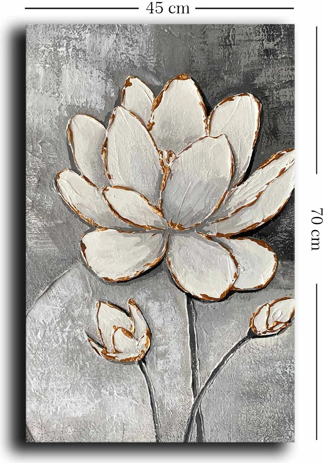 Pikturë dekorative në kanavacë, Wallity 4570GSC-013, shumëngjyrëshe, 45x70cm